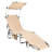 Marcus Outdoor Metal Chaise Lounge