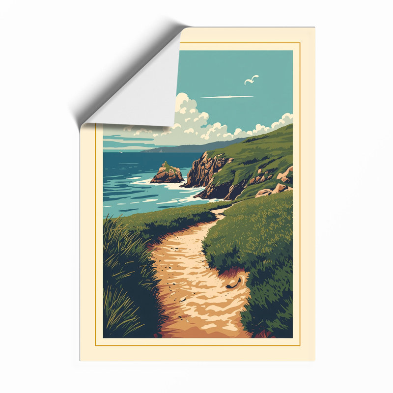 Haven Coastal - Framed Print, Unframed, A2 - 59.4 x 42.0 cm