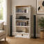 103 cm H x 52 cm W Solid Wood Bookcase