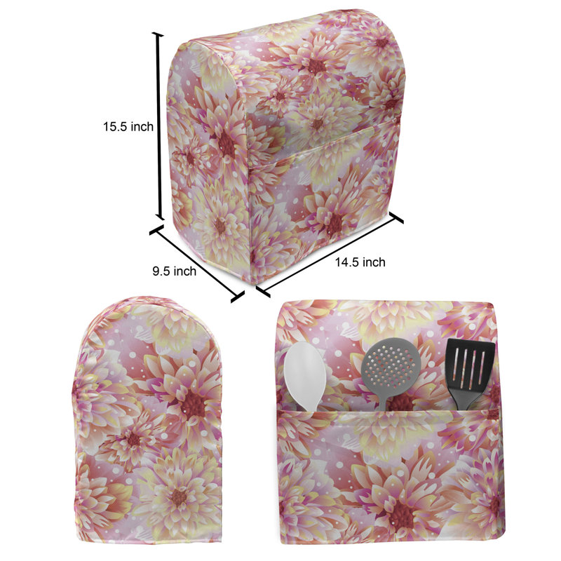 Housse de mixage rose / ivoire
