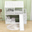 Purvi Kids Twin Over Twin Bunk Bed with Trundle-1489472268