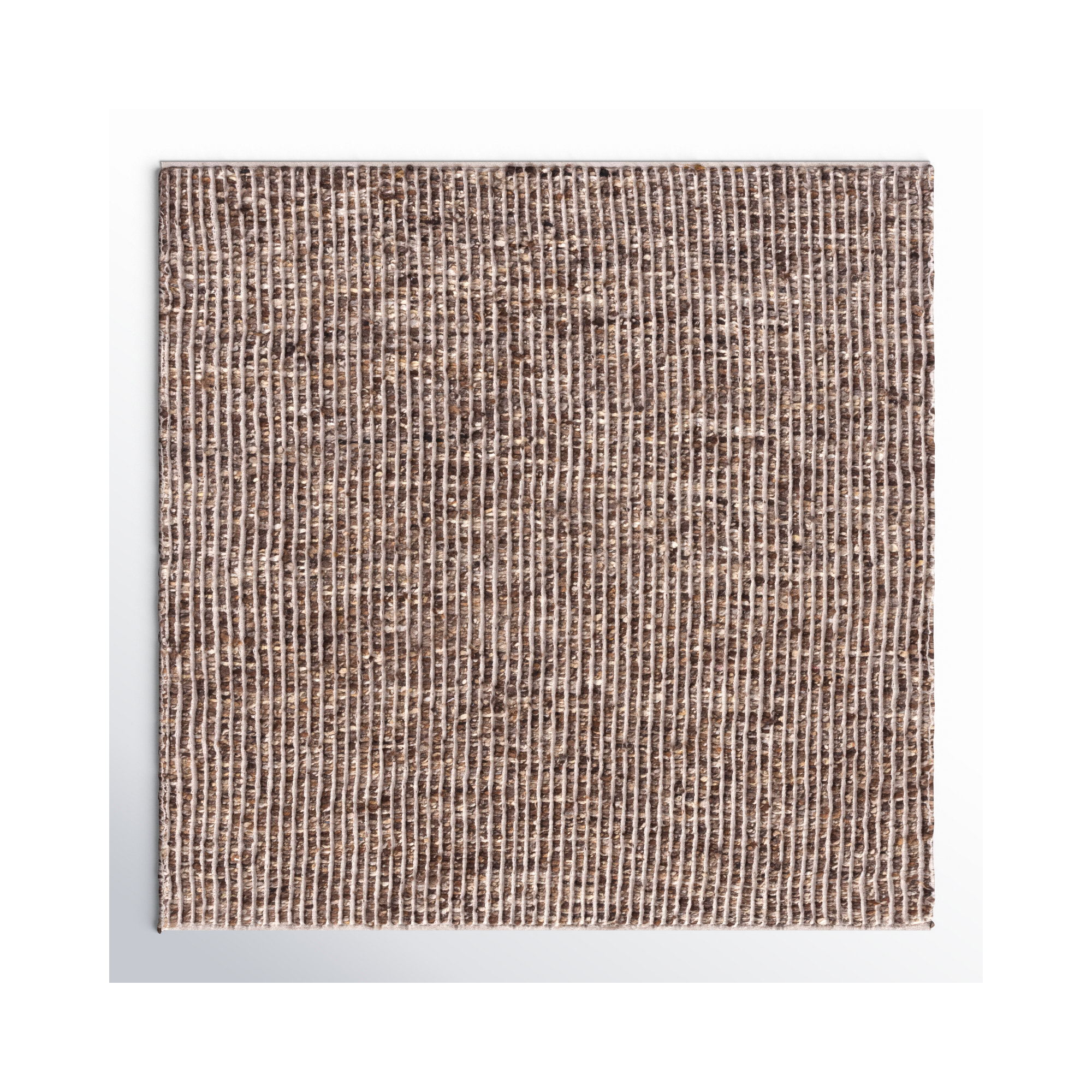Murdock Ivory / Taupe Rug, Square 6'