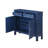 Stourbridge Wood Two Door Cupboard, Blue-813633247