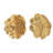S/2 Gold Rose Hanging Wall Accents