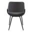 Chaise d'appoint rembourrée en similicuir Najrin-87953474-87953477