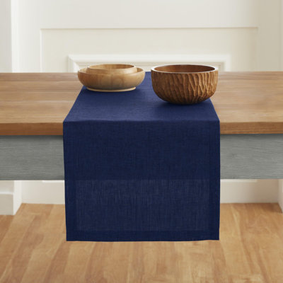 100% Pure Linen Table Runner - Athena