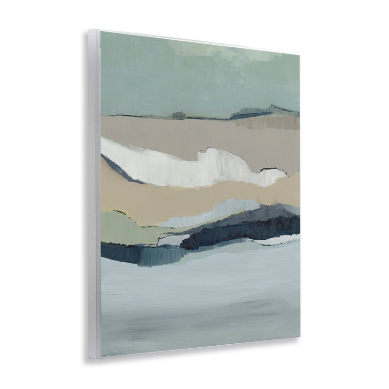 Plaque murale «Tidal Terrain Abstraction» par Jacob Q