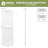 EnduraCore Composite Two Equal Flat Panel Shutters-95711206-95711230-95711276