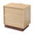 Modern Farmhouse 2 Drawer Nightstand With Grooved Design Front