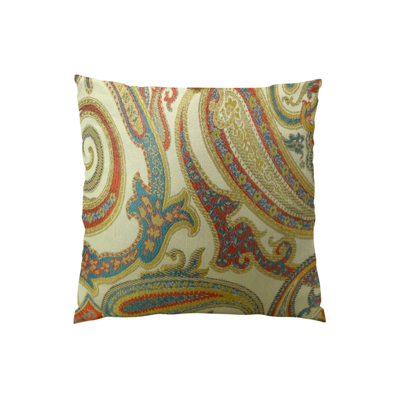 Coussin décoratif double face Paisley Cove, H 18 po x l 18 po, Polyester