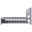 Lit plateforme tapissier avec lit gigogne-1382938038