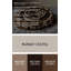 Desserts tiramisu, art mural en métal beige-57547799