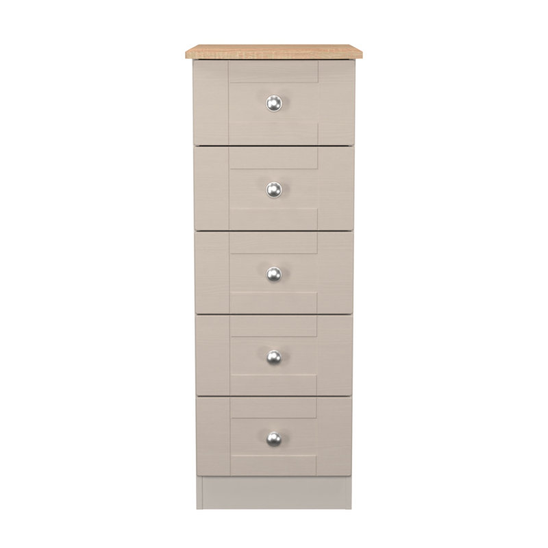 Ondrasek 40cm W Manufactured Wood Bedside Table, Beige