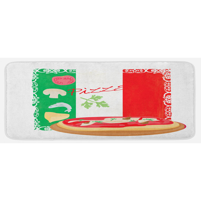 Tapis de cuisine pizza