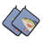 Caroline's Treasures Rainbow Trout Polyester Potholder
