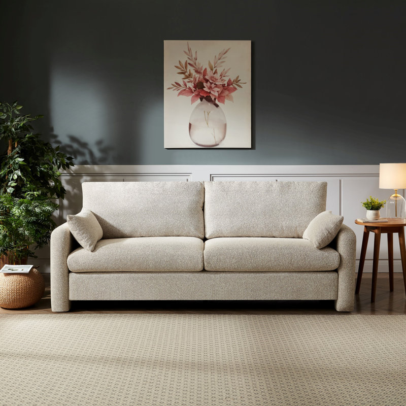 2 Seater Sofa, 3, Beige