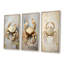 Minimalisme crabe, ensemble d'art mural sur toile crabe, ensemble de 4-777901168-777901172