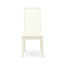 Ensemble de table de cuisine 3 pièces pour petits espaces comprenant une table ronde Dropleaf et 2 chaises de salle à manger, 42 po x 42 po, lin blanc-2604263-100150957-85590816