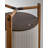 Kando - P/111/R Floor Lamp With Battery - Teakwood - Ribbon Shade-101256517