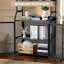 Bibliothèque de bureau moderne en métal durable-133425125