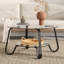Table basse à dessus en verre-437610184