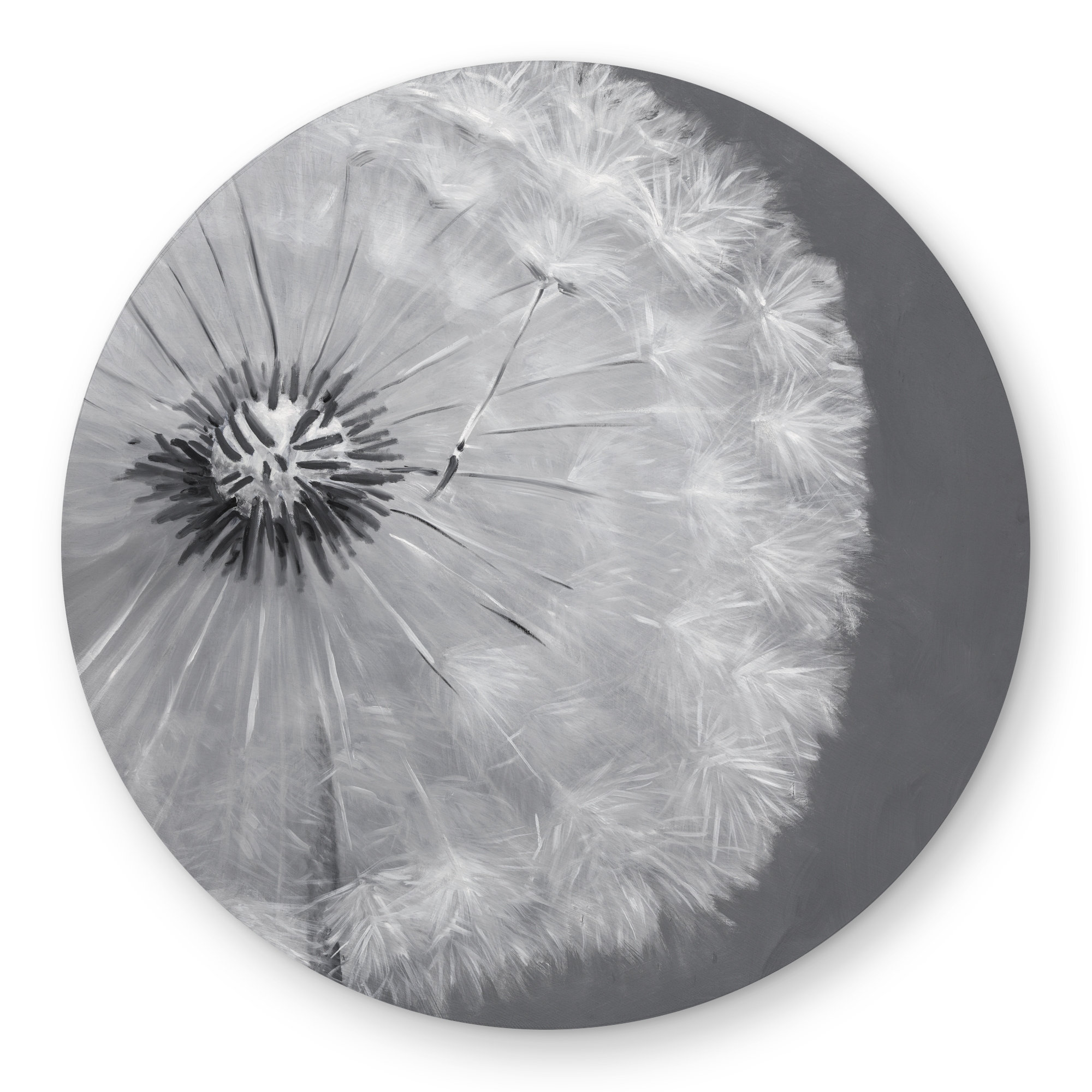 Puff Ball Rug Begin Edition International Inc. Dandelion Puff Ball Rug | Botanical ...