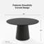 Soild Dining Table Round Kitchen Table-443951552-443951553