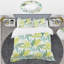 Ensemble de housse couette mid-century tropical botanique iii-40703553