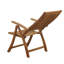 Chaise de patio pliante teck Aguinaldo