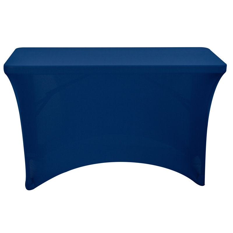 Stretch Fabric Tablecloth, Blue