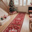 Tapis rouge lavable à la machine Christmas-367434068