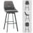 Avianah Swivel Upholstered Counter Stool with Metal Frame-104743608