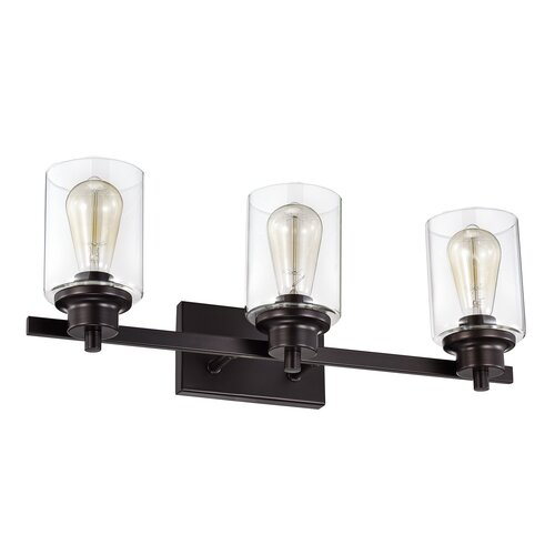 Breakwater Bay Hudak 3 - Light Dimmable Vanity Light & Reviews | Wayfair