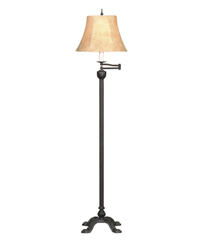 Lampe sur pied à bras pivotant 60 po Mifley