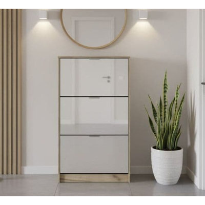 15 Pair Shoe Storage Cabinet