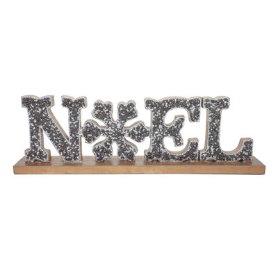 Text & Numbers Letter Block