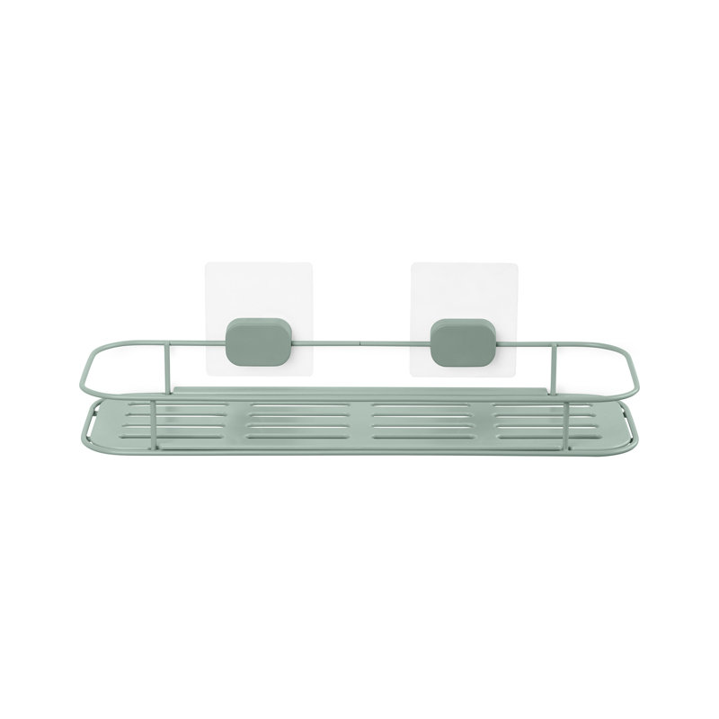 Raby Suction Shower Basket, Green