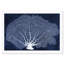 «Nautical and Coastal Coral Fan», impression d'art graphique sur papier-25408914-25408920