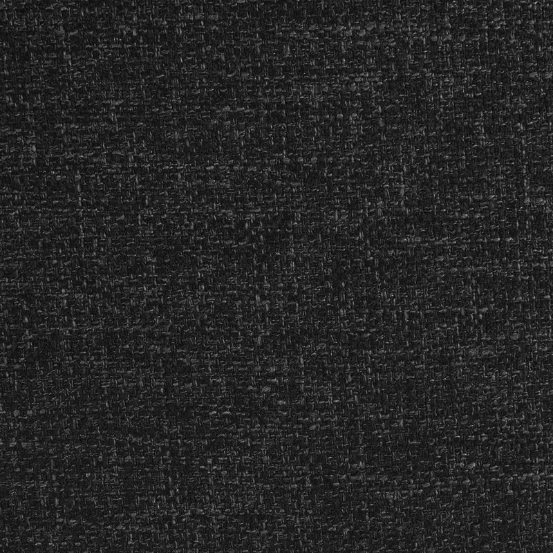 Méridienne pivotante Lotta, Tissu noir