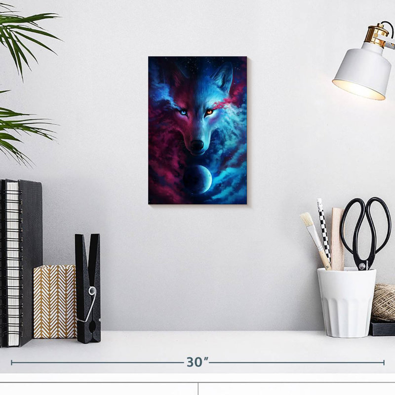 Brampt Where Light And Dark Meet, 12" H x 8" W