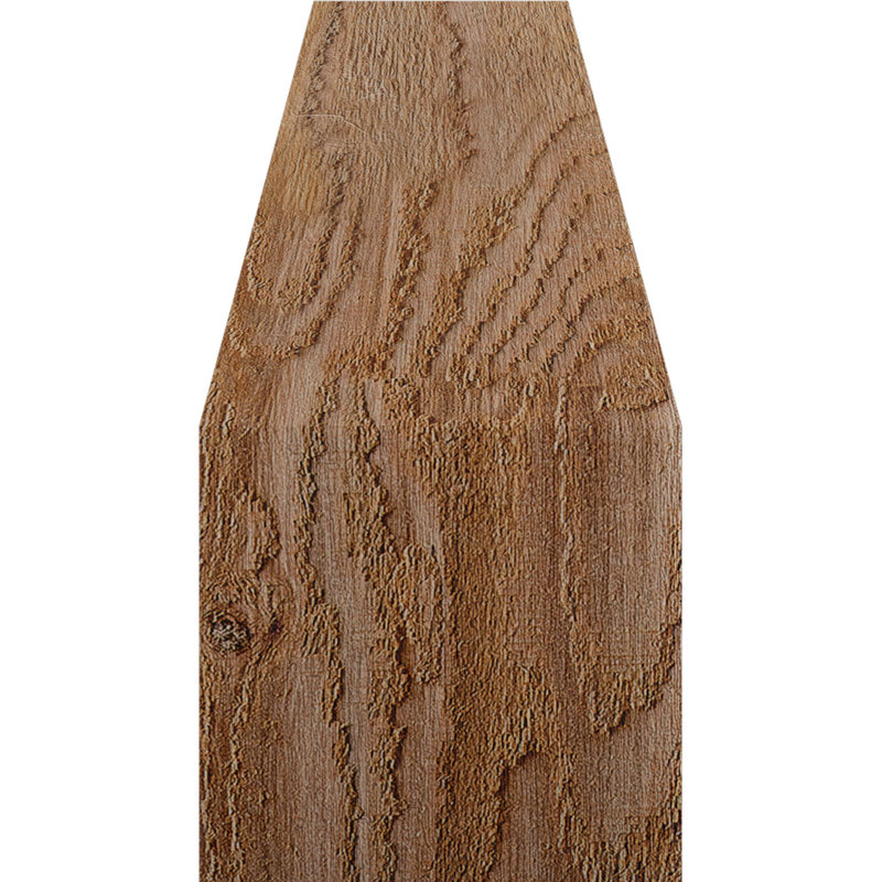 Attelle pour genoux rugueuse Funston, l 4 po x P 10 po x H 10 po, cèdre rouge de l'Ouest, Cèdre rouge, Brute