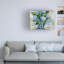 Hydrangée bleue sur toile-2012159939