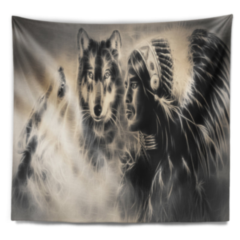 Polyester Tapestry, 32" H x 39" W