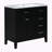 Osarugue 35.98'' Single Bathroom Vanity with Ceramic Top-420506782