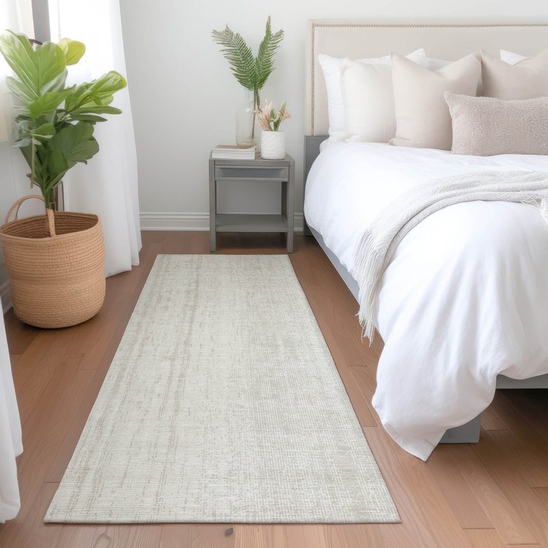 Malek Washable Abstract Indoor / Outdoor Rug, Runner 2'3" x 7'6"