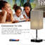 Lampe de table USB en métal Yarnall