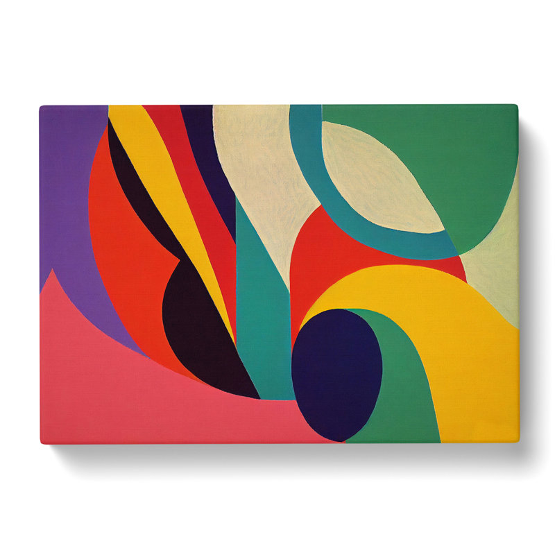 Ideal Abstract Art - Wrapped Canvas Painting, 35cm H x 50cm W x 3cm D