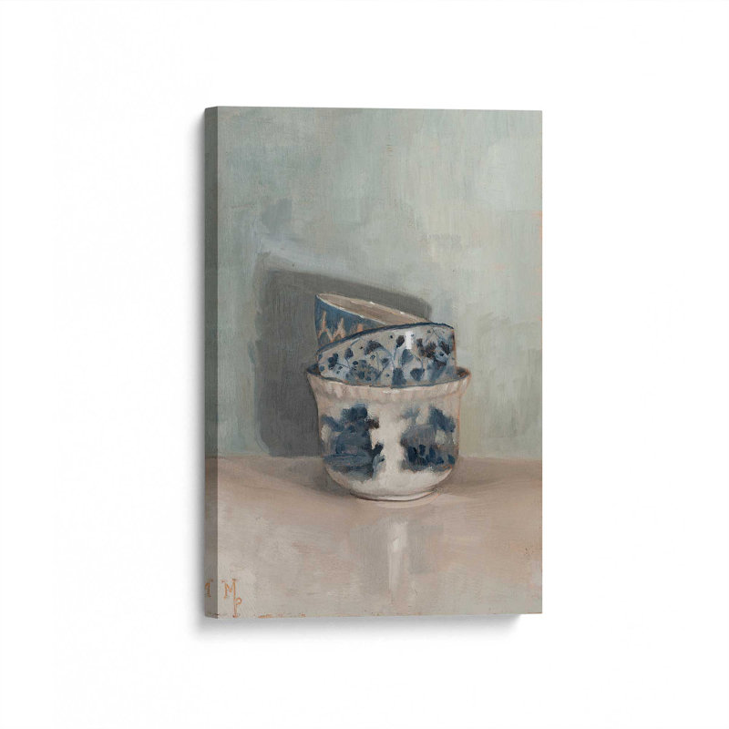 Reproduction d'art sur toile «Mute Table Still Life» par Marian Parsons, H 18 po x l 12 po