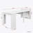 Modern Extendable Dining Table with Storage-2145507441