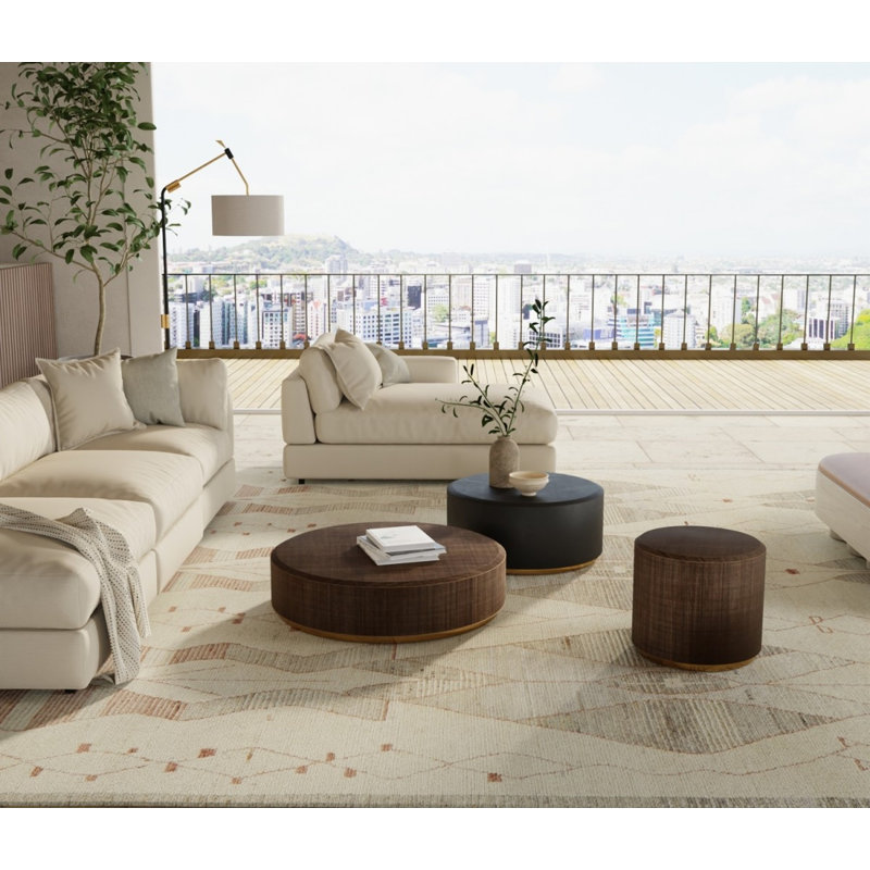 Kasbah Transitional Diamond Area Rug, Rectangle 7'9" x 9'9"